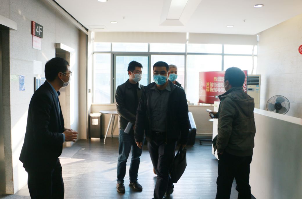 万众一心，，，携手抗疫 | 筼筜街道主任苏克一行莅临CA88指导复工情形