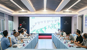厦门墟市美区胡旭彬区长一行莅临CA88集团调研